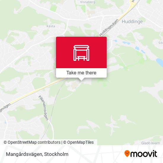 Mangårdsvägen map