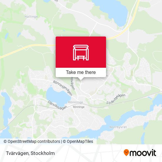 Tvärvägen map