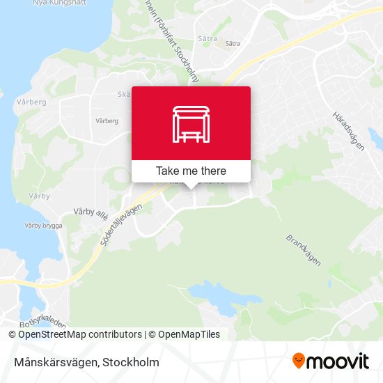 Månskärsvägen map