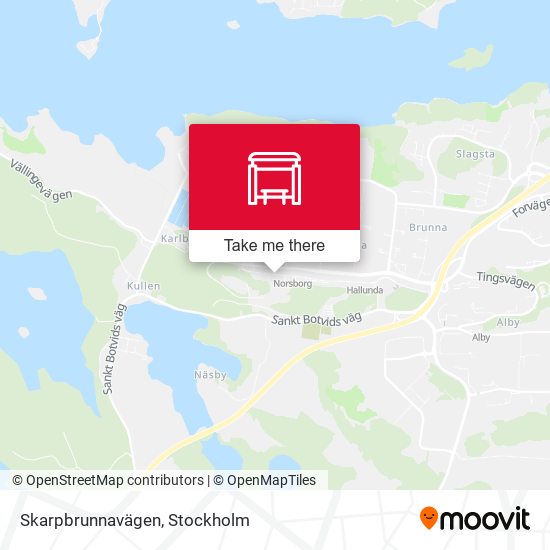 Skarpbrunnavägen map