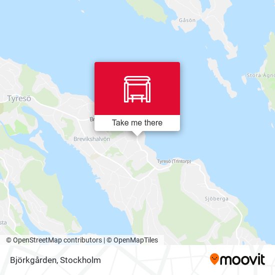 Björkgården map