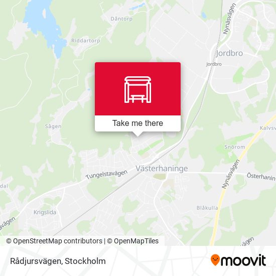 Rådjursvägen map