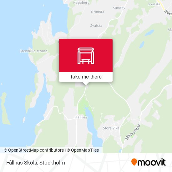 Fållnäs Skola map