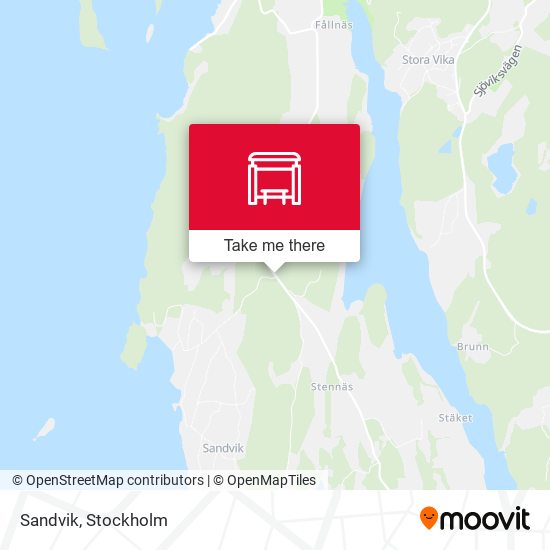 Sandvik map