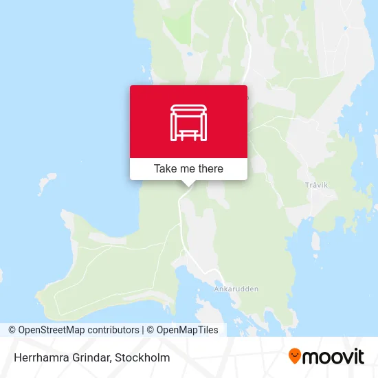 Herrhamra Grindar map