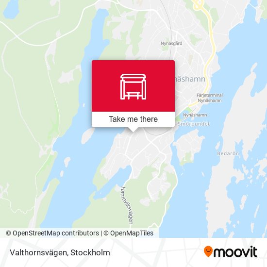 Valthornsvägen map