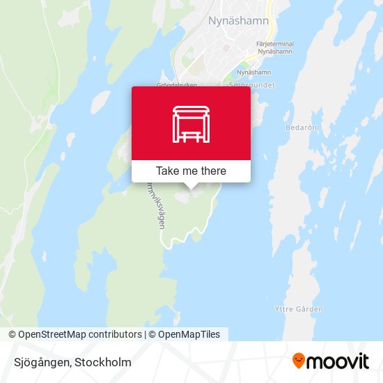 Sjögången map