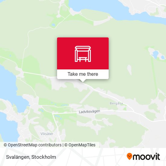 Svalängen map