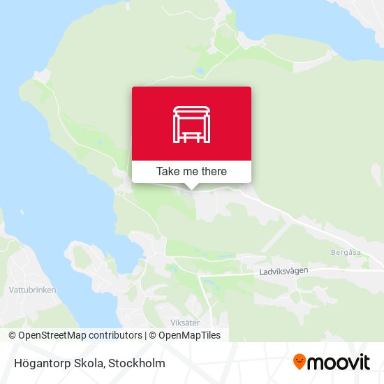 Högantorp Skola map