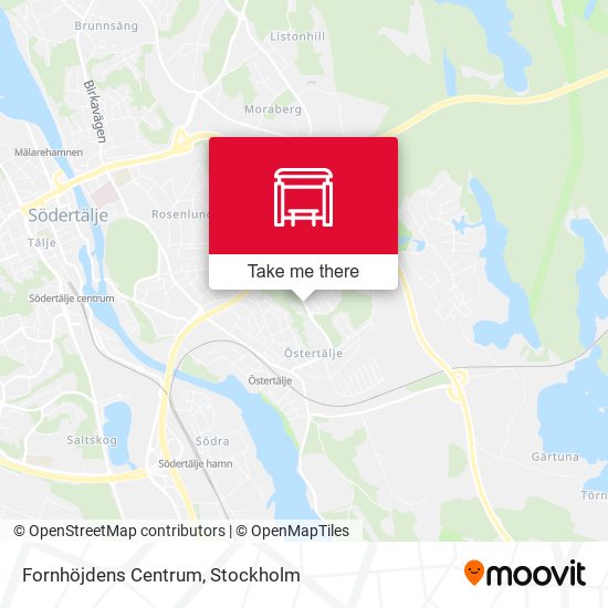 Fornhöjdens Centrum map