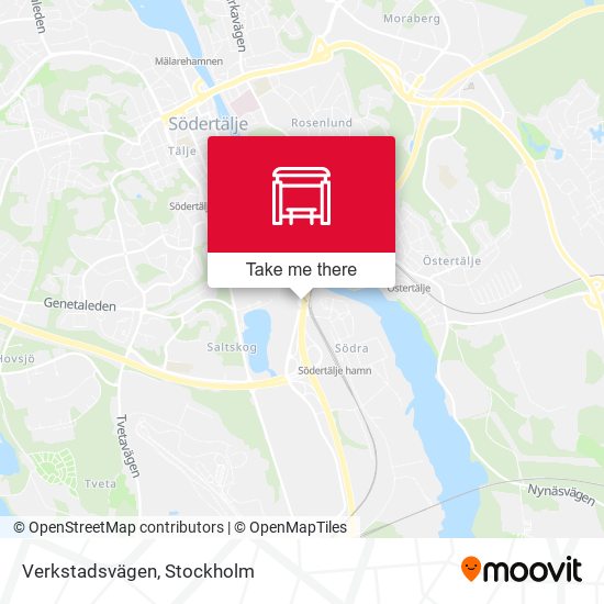Verkstadsvägen map