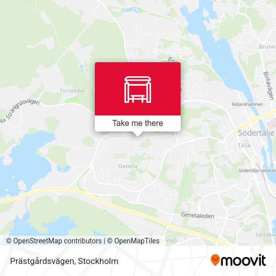 Prästgårdsvägen map