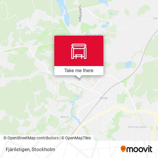 Fjärilstigen map