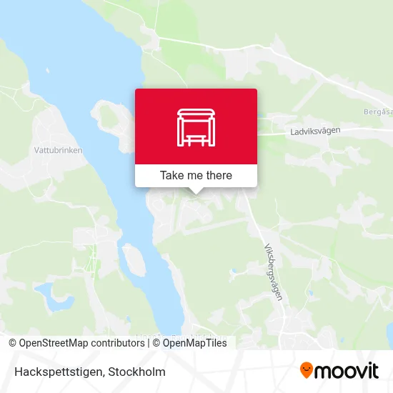 Hackspettstigen map