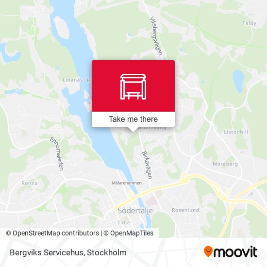 Bergviks Servicehus map