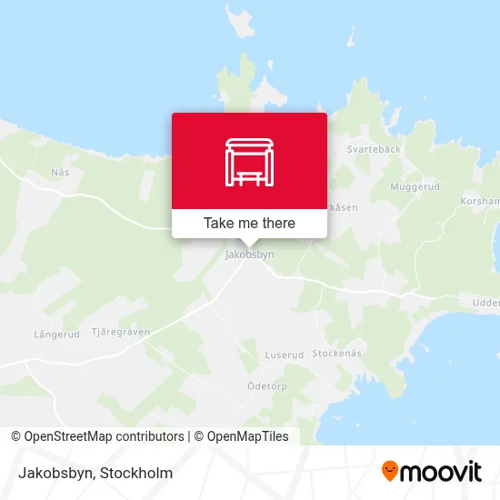 Jakobsbyn map