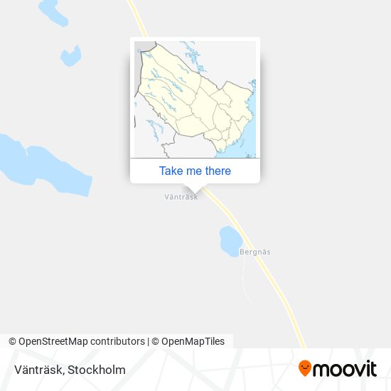 Vänträsk map