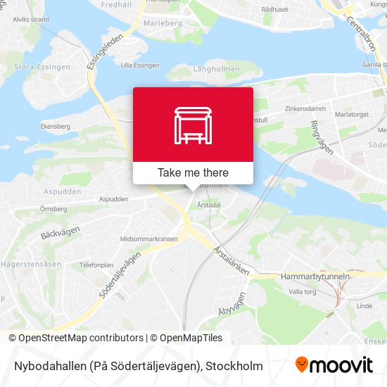 Nybodahallen (På Södertäljevägen) map