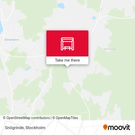 Snögrinde map