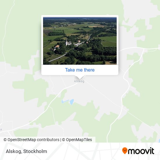 Alskog map