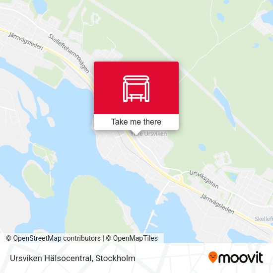 Ursviken Hälsocentral map