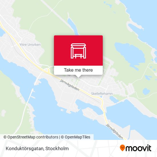 Konduktörsgatan map