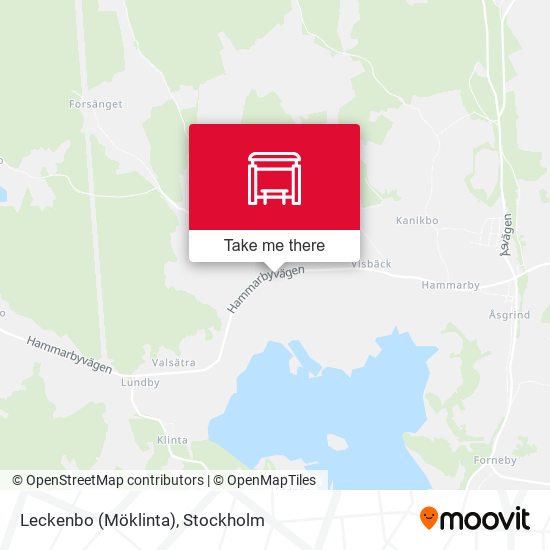 Leckenbo (Möklinta) map