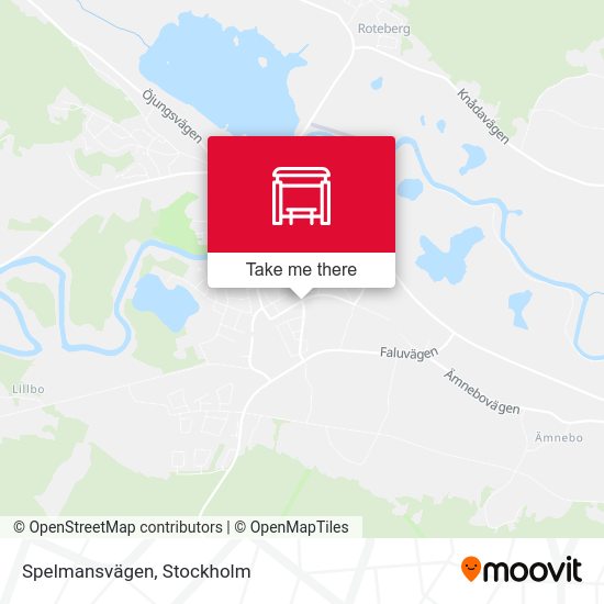Spelmansvägen map