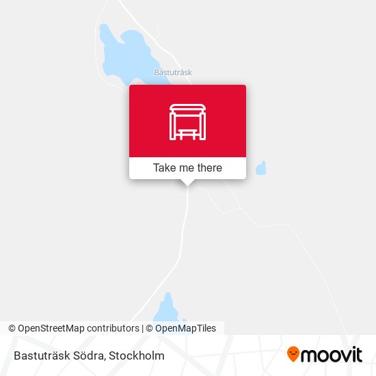 Bastuträsk Södra map