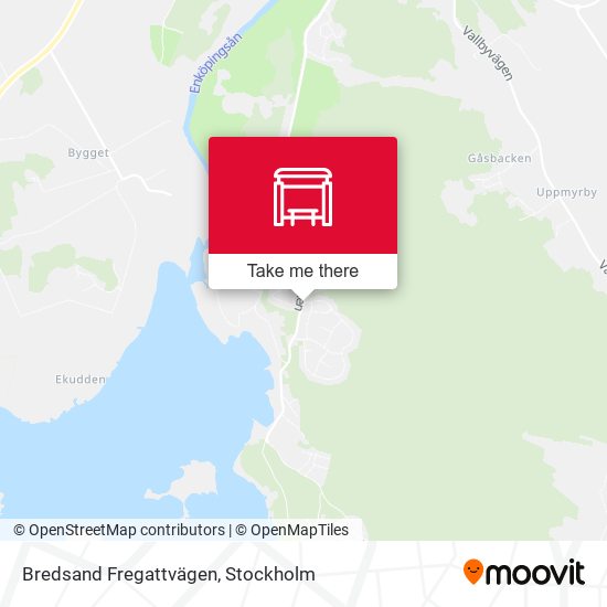 Bredsand Fregattvägen map