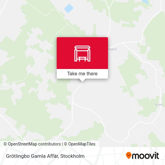 Grötlingbo Gamla Affär map