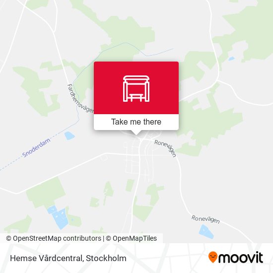 Hemse Vårdcentral map