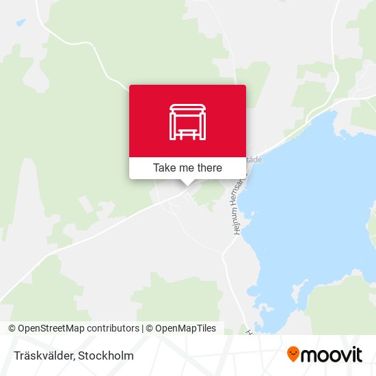 Träskvälder map