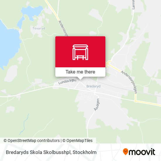 Bredaryds Skola Skolbusshpl map