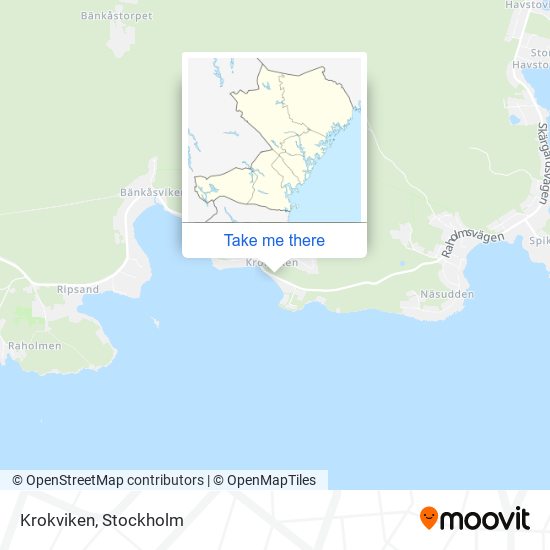 Krokviken map