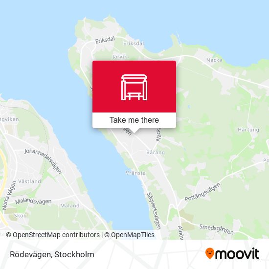 Rödevägen map