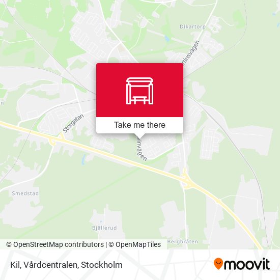 Kil, Vårdcentralen map