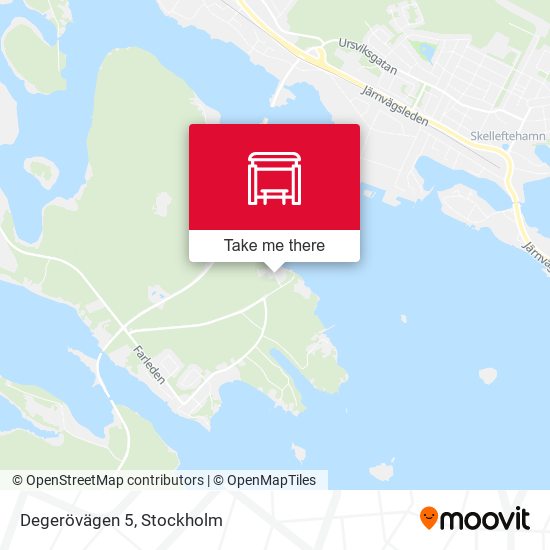 Degerövägen 5 map