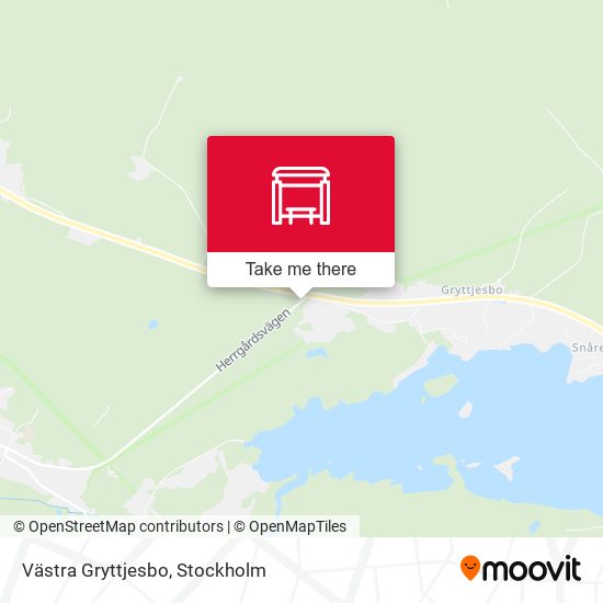 Västra Gryttjesbo map