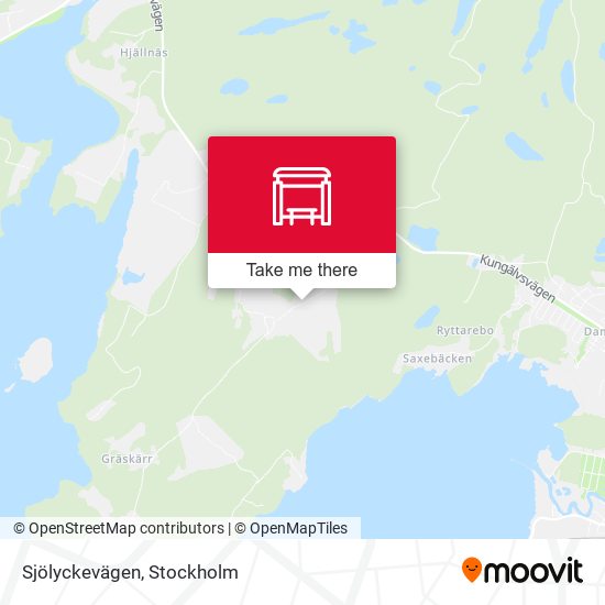 Sjölyckevägen map