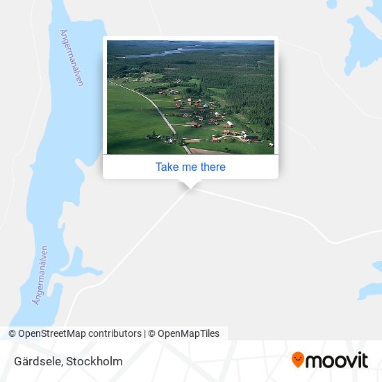 Gärdsele map