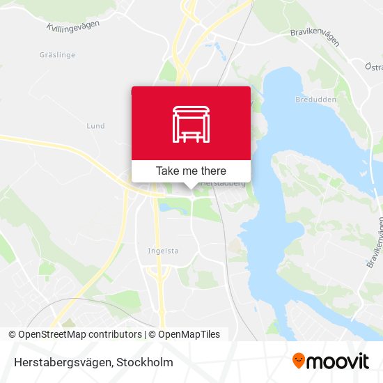 Herstabergsvägen map