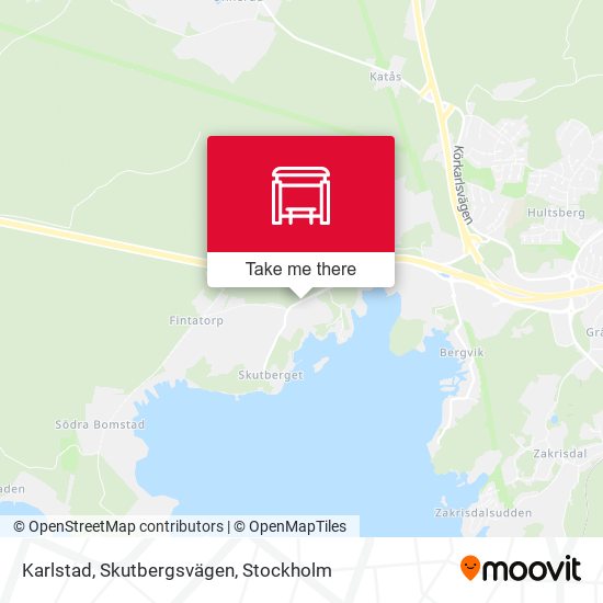 Karlstad, Skutbergsvägen map