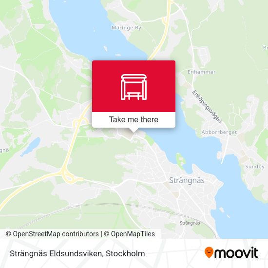 Strängnäs Eldsundsviken map