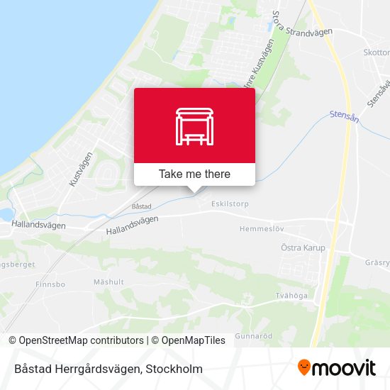 Båstad Herrgårdsvägen map