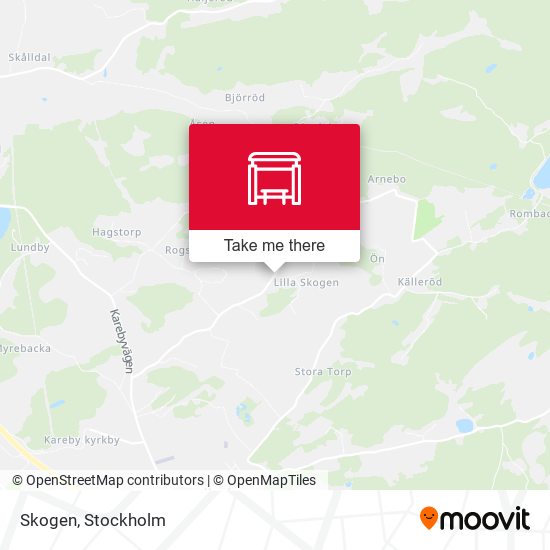 Skogen map