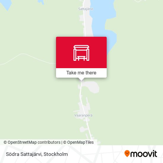 Södra Sattajärvi map