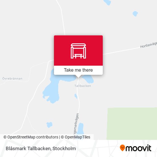 Blåsmark Tallbacken map