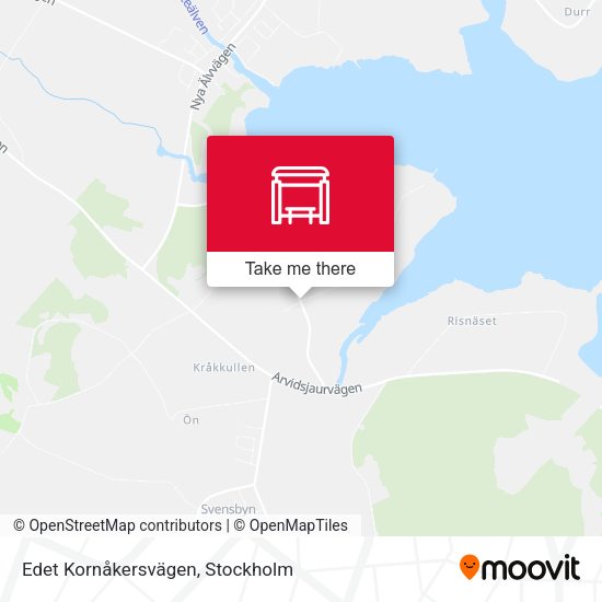 Edet Kornåkersvägen map