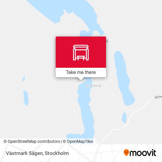Västmark Sågen map